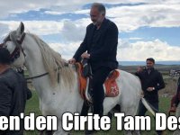 Ayhan Bilgen'den Ata Sporu Cirite Tam Destek