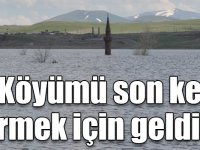 Sular altında kalan köyünü görmek için yurt dışından Kars’a geldi