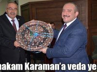 Kaymakam Karaman’a veda yemeği düzenlendi