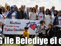 TOG ile Belediye el ele vererek çöp topladı