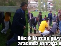 Küçük Nurcan gözyaşları arasında toprağa verildi