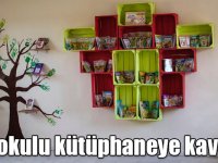 Kars’ta Üniversite öğrencilerinden köy okuluna kütüphane