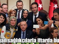Cumhurbaşkanı Erdoğan sağlıkçılarla iftarda bir araya geldi