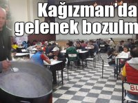 Kağızman’da gelenek bozulmadı