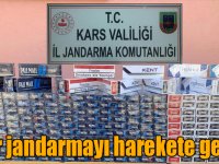 Kars’ta “Kaçak Sigara“ ihbarı jandarmayı harekete geçirdi