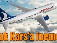 İstanbul uçağı Kars’a inemedi