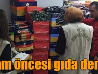 Kars'ta bayram öncesi gıda denetimi