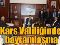 Kars Valiliğinde bayramlaşma