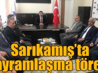 Sarıkamış’ta bayramlaşma töreni
