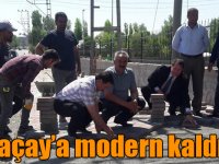 Arpaçay’a modern kaldırım