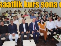 40 saatlik Ara Eleman Yetiştirme kursu sona erdi