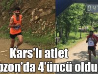 Kars’lı atlet Trabzon’da 4’üncü oldu