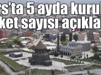 Kars’ta 5 ayda 25 şirket kuruldu
