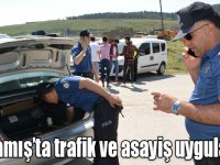 Sarıkamış’ta trafik ve asayiş uygulaması