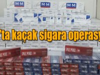 Kars'ta kaçak sigara operasyonu