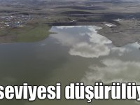 Kars Barajının su seviyesi kademeli olarak düşürülüyor