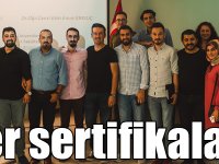 Kars’ta Veteriner Hekimlere sertifika verildi