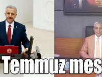 Arslan ve Kılıç'ın 15 Temmuz mesajı