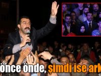 Adem Çalkın, 3 yıl önce önde, şimdi ise arkada!