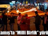 Sarıkamış’ta “Milli Birlik” yürüyüşü