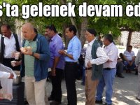 Kars'ta gelenek devam ediyor