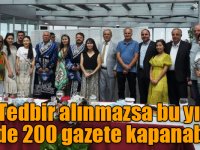TGF Genel Başkanı seslendi: “Tedbir alınmazsa bu yıl içinde 200 gazete kapanabilir”