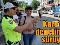 Kars’ta denetimler sürüyor