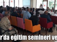 Digor’da eğitim semineri verildi