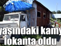 1972 model kamyonu balık lokantasına dönüştürdü