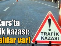 Kars’ta hasta taşıyan diyaliz aracı kaza yaptı: 8 yaralı