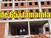 Kağızman’da 500 kişilik KYK Yurdu’nun yapımı devam ediyor