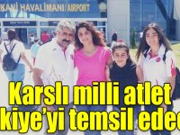 Karslı milli atlet Toptaş Norveç’te Türkiye’yi temsil edecek