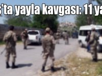 Kars’ta yayla kavgası: 11 yaralı
