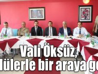 Vali Öksüz, Karakurt’ta köylülerle bir araya geldi
