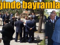 Kars Valiliğinde bayramlaşma