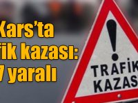Kars'ta trafik kazası: 7 yaralı