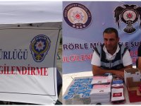 Kars polisi üniversitede stant açtı