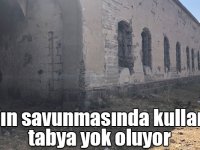 Kars’ın savunmasında kullanılan Arap tabya yok oluyor