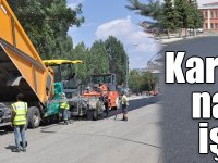 Kars'ta yollar nakış gibi işleniyor