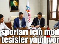 Ata sporları için modern tesisler yapılıyor