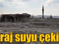 Kars’ta baraj suyu çekildi, köy gün yüzüne çıktı