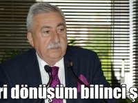 Palandöken: “Çevremiz ve ekonomimizin iyiliği için geri dönüşüm bilinci şart”