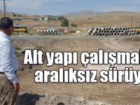 Digor Belediyesi alt yapı çalışmaları yapıyor