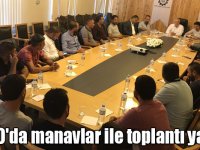 KATSO'da manavlar ile toplantı yapıldı