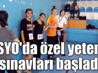 BESYO'da özel yetenek sınavları başladı