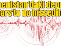 Ermenistan’daki deprem Kars'ta da hissedildi
