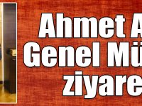 Ahmet Arslan, Genel Müdür Recep Ali Er’i ziyaret etti