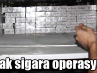 Sarıkamış'ta kaçak sigara operasyonu