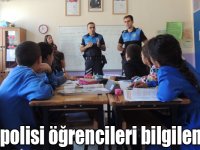 Kars polisi öğrencileri bilgilendirdi