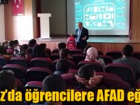 Susuz’da öğrencilere AFAD eğitimi
